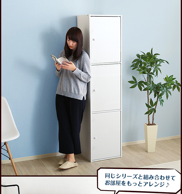 マルチカラーボックス3D【NEST.】3ドアタイプ - 画像 (11)