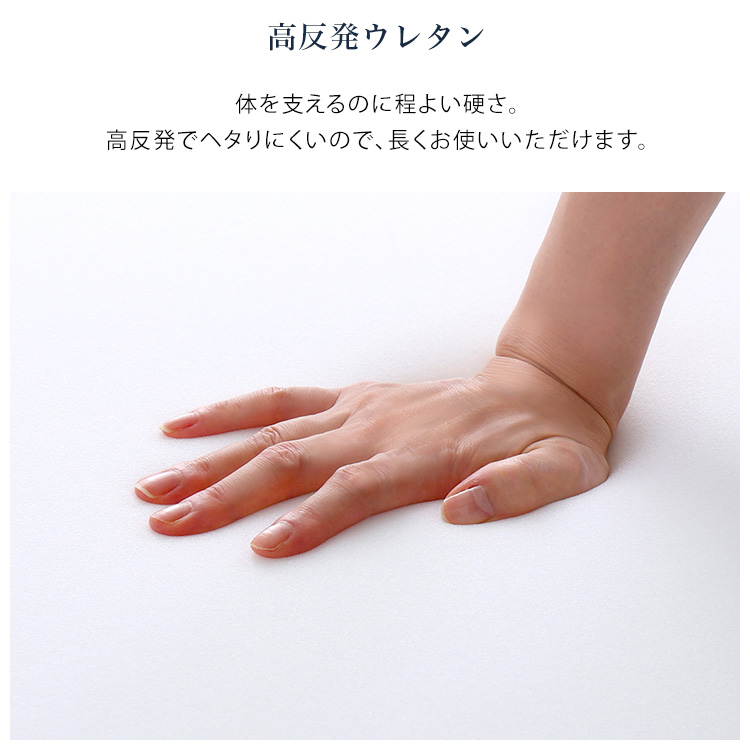 高反発ウレタンマットレス【Beleza5-ベレーザ・ファイブ-】 - 画像 (4)