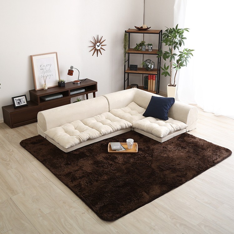 3人掛けフロアコーナーソファ【Lycoris-リコリス-】フロアソファ　コーナーソファ　分割ソファ　一人掛け　二人掛け